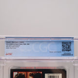 VAN DAMME: DEATH WARRANT - CGC GRADED 9.6 A+! NEW & Factory Sealed with Authentic V-Overlap Seam! (VHS)