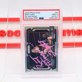 AUTOGRAPHED BRET HART CARD - 2024 PRIZM WWE SILVER PRIZM - GRADED TRADING CARD PSA/DNA MINT 9