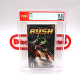 RUSH RACING - PSA/WATA GRADED 9.6 A++! NEW & Factory Sealed! (PSP PlayStation Portable)