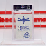 AUTOGRAPHED BRET "Hit Man" HART 1999 C/P WCW MEGASTICKERS  - GRADED TRADING CARD PSA GEM MINT 10