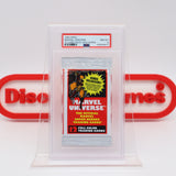 1990 IMPEL MARVEL UNIVERSE 12-CARD SEALED PACK: WOLVERINE COVER - GRADED PSA NM-MT 8