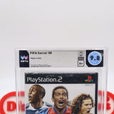 FIFA SOCCER 08 2008 - WATA GRADED 9.8 A+! NEW & Factory Sealed! (PS2 PlayStation)