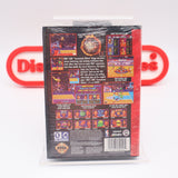 NBA JAM T.E. Tournament Edition - NEW & Factory Sealed with Authentic 3-sided Seam! (Sega Genesis)