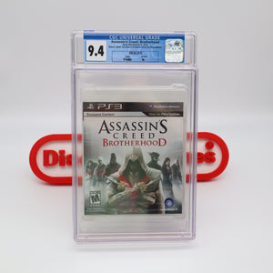 ASSASSINS CREED: BROTHERHOOD - CGC GRADED 9.4 A+! NEW & Factory Sealed! (PS3 PlayStation 3)