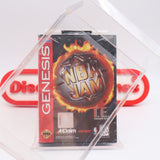 NBA JAM T.E. Tournament Edition - NEW & Factory Sealed with Authentic 3-sided Seam! (Sega Genesis)