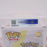 POKEMON: PIKACHU #842 - PSA GRADED 9 MINT - NEW Authentic & Factory Sealed! (Funko POP!)