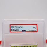 1992 O-PEE-CHEE BATMAN RETURNS 6-CARD SEALED PACK - GRADED PSA 9 MINT