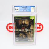 DEAD TO RIGHTS II 2 - CGC GRADED 9.4 B+! NEW & Factory Sealed! (XBOX)