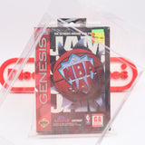 NBA JAM (The Original) - NEW & Factory Sealed with Authentic V-Overlap Seam! (Sega Genesis)