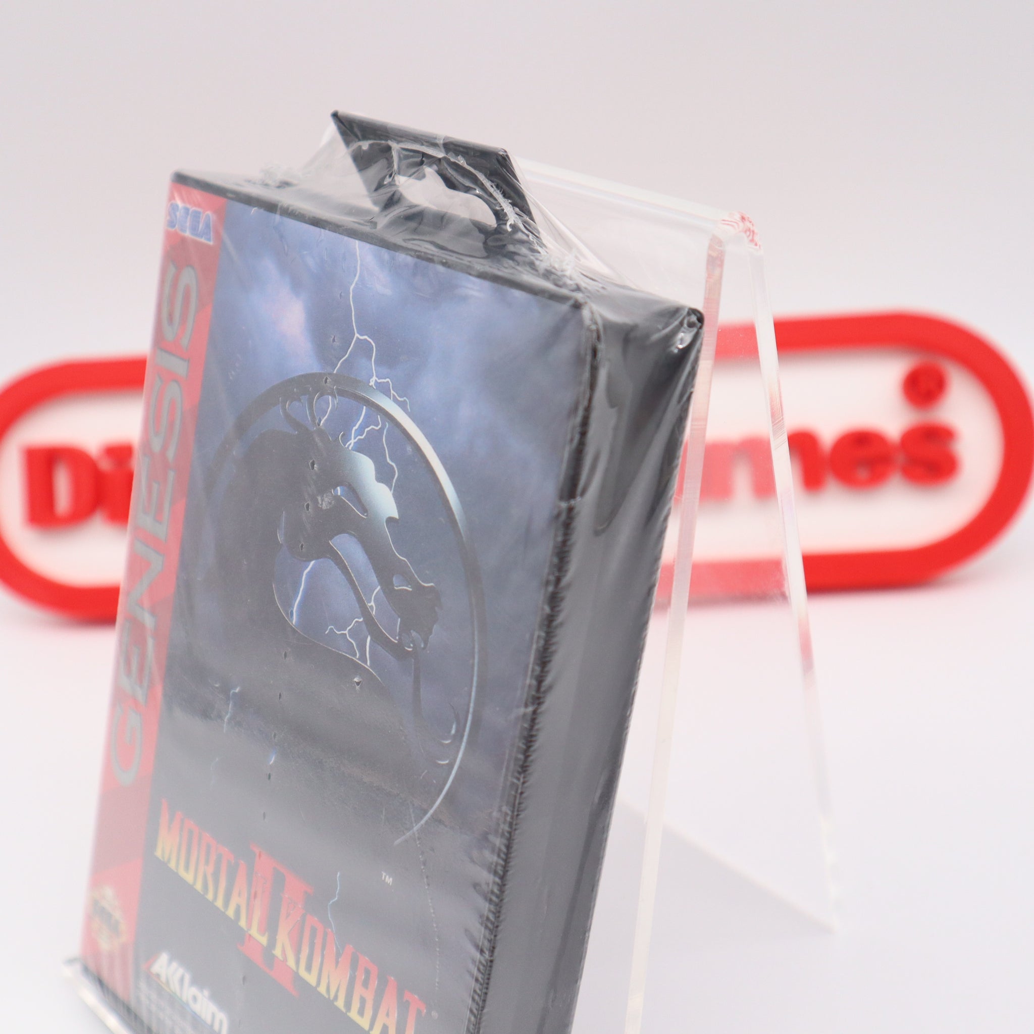 MORTAL KOMBAT II 2 - NEW & Factory Sealed with Authentic V-Overlap