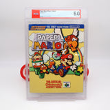 NINTENDO POWER OFFICAL PLAYER'S GUIDE - PAPER MARIO STRATEGY GUIDE - PSA GRADED 6.0