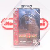 MORTAL KOMBAT II 2 - NEW & Factory Sealed with Authentic V-Overlap Seam! (Sega Genesis)