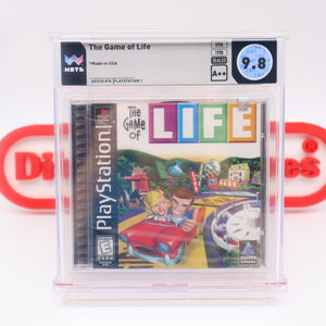 THE GAME OF LIFE (POP 0!) - WATA GRADED 9.8 A++! NEW & Factory Sealed! (PS1 PlayStation 1)