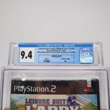 LEISURE SUIT LARRY: MAGNA CUM LAUDE - CGC GRADED 9.4 A+! NEW & Factory Sealed! (PS2 PlayStation 2)