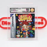 SUPER PUZZLE FIGHTER II 2 - VGA GRADED 95 MINT GOLD UNCIRCULATED! NEW & Factory Sealed with Authentic H-Seam! (GBA Game Boy Advance)
