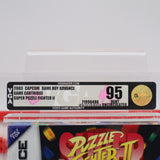 SUPER PUZZLE FIGHTER II 2 - VGA GRADED 95 MINT GOLD UNCIRCULATED! NEW & Factory Sealed with Authentic H-Seam! (GBA Game Boy Advance)