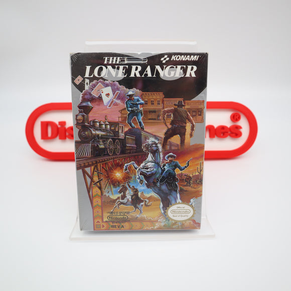 LONE RANGER, THE - NEW & Factory Sealed with Authentic H-Seam! (NES Nintendo)