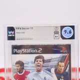 FIFA SOCCER 11 2011 - WATA GRADED 9.6 A+! NEW & Factory Sealed! (PS2 PlayStation 2)