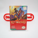 LEGACY OF THE WIZARD - NEW & Factory Sealed with Authentic H-Seam! (NES Nintendo)