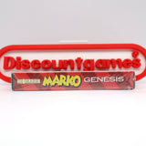 MARKO FUTBOL / SOCCER ADVENTURE - NEW & Factory Sealed with Authentic V-Overlap Seam! (Sega Genesis)