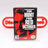 THE HUNT FOR RED OCTOBER - NEW & Factory Sealed with Authentic H-Seam! (NES Nintendo)