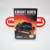 KNIGHT RIDER - NEW & Factory Sealed with Authentic H-Seam! (NES Nintendo)
