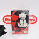 THE HUNT FOR RED OCTOBER - NEW & Factory Sealed with Authentic H-Seam! (NES Nintendo)