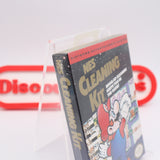 NES CLEANING KIT - MARIO COVER - NEW & Factory Sealed with Authentic LRB-Seam! (NES Nintendo)