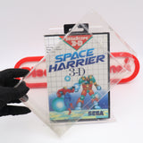 SPACE HARRIER 3-D 3D - NEW & Factory Sealed with Authentic Tube Seam! (Sega Master System / SMS)