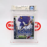 SONIC THE HEDGEHOG - WATA GRADED 9.8 A++! NEW & Factory Sealed! (PS3 PlayStation 3)