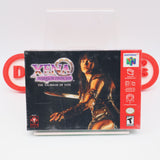 XENA WARRIOR PRINCESS: TALISMAN OF FATE - NEW & Factory Sealed with Authentic V-Seam! (N64 Nintendo 64)