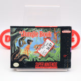 DISNEY'S THE JUNGLE BOOK - NEW & Factory Sealed with Authentic 3-Sided Seam! (SNES Super Nintendo)
