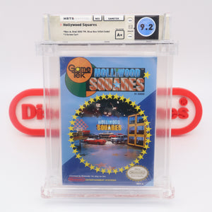 HOLLYWOOD SQUARES - WATA GRADED 9.2 A+! NEW & Factory Sealed with Authentic H-Seam! (NES Nintendo)
