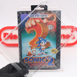 SONIC THE HEDGEHOG 2 II - NEW & Factory Sealed with Authentic 3-Sided Seam! (Sega Genesis)