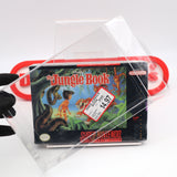 DISNEY'S THE JUNGLE BOOK - NEW & Factory Sealed with Authentic 3-Sided Seam! (SNES Super Nintendo)