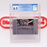 STUNT RACE FX - NFR NOT FOR RESALE - DEMO ONLY CARTRIDGE! CGC GRADED 6.5! (SNES Super Nintendo)