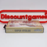 SUPER HYDLIDE - NEW & Factory Sealed with Authentic Tube Seam! (Sega Genesis)