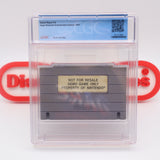 STUNT RACE FX - NFR NOT FOR RESALE - DEMO ONLY CARTRIDGE! CGC GRADED 6.5! (SNES Super Nintendo)