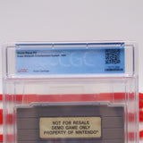 STUNT RACE FX - NFR NOT FOR RESALE - DEMO ONLY CARTRIDGE! CGC GRADED 6.5! (SNES Super Nintendo)