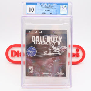 CALL OF DUTY: GHOSTS - PERFECT GRADED CGC 10 A++! NEW & Factory Sealed! (PS3 PlayStation 3)