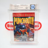 PUNCH-OUT!! CLASSIC SERIES MR. DREAM AFTER MIKE TYSON! WATA GRADED 9.4 A+! NEW & Factory Sealed with Authentic H-Seam! (NES Nintendo)