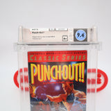PUNCH-OUT!! CLASSIC SERIES MR. DREAM AFTER MIKE TYSON! WATA GRADED 9.4 A+! NEW & Factory Sealed with Authentic H-Seam! (NES Nintendo)