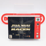 STAR WARS EPISODE I 1: POD RACER - NEW & Factory Sealed with Authentic V-Seam! (N64 Nintendo 64)