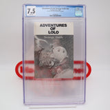 NES NINTENDO STRATEGY GUIDE - ADVENTURES OF LOLO - CGC GRADED 7.5