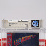 LAST ACTION HERO - ARNOLD SCHWARZENEGGER - WATA GRADED 9.4 A! NEW & Factory Sealed! (Sega Genesis)