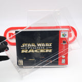 STAR WARS EPISODE I 1: POD RACER - NEW & Factory Sealed with Authentic V-Seam! (N64 Nintendo 64)