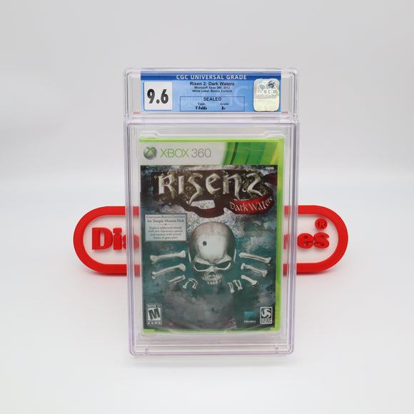 RISEN 2: DARK WATERS - CGC GRADED 9.6 A+! NEW & Factory Sealed! (XBox 360)