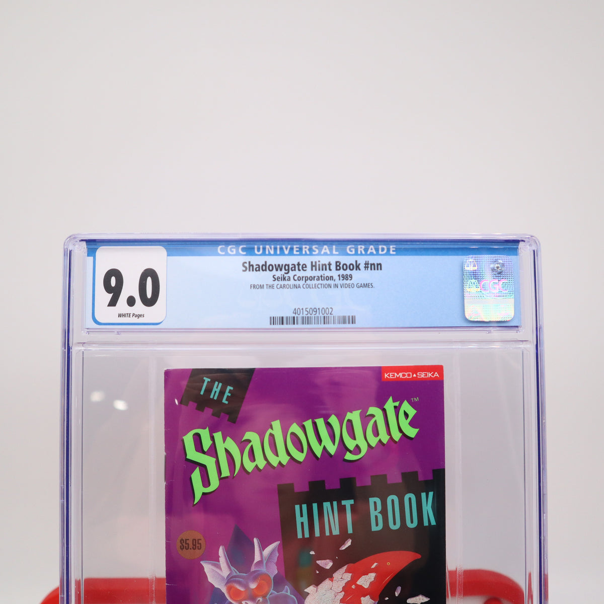 NES NINTENDO HINT BOOK - SHADOWGATE HINT BOOK - CGC GRADED 9.0 ...