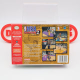 NBA COURTSIDE 2 II BASKETBALL FEATURING KOBE BRYANT - NEW & Factory Sealed with Authentic V-Seam! (N64 Nintendo 64)