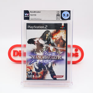 NANOBREAKER / NANO BREAKER - WATA GRADED 9.8 A+! NEW & Factory Sealed! (PS2 PlayStation 2)